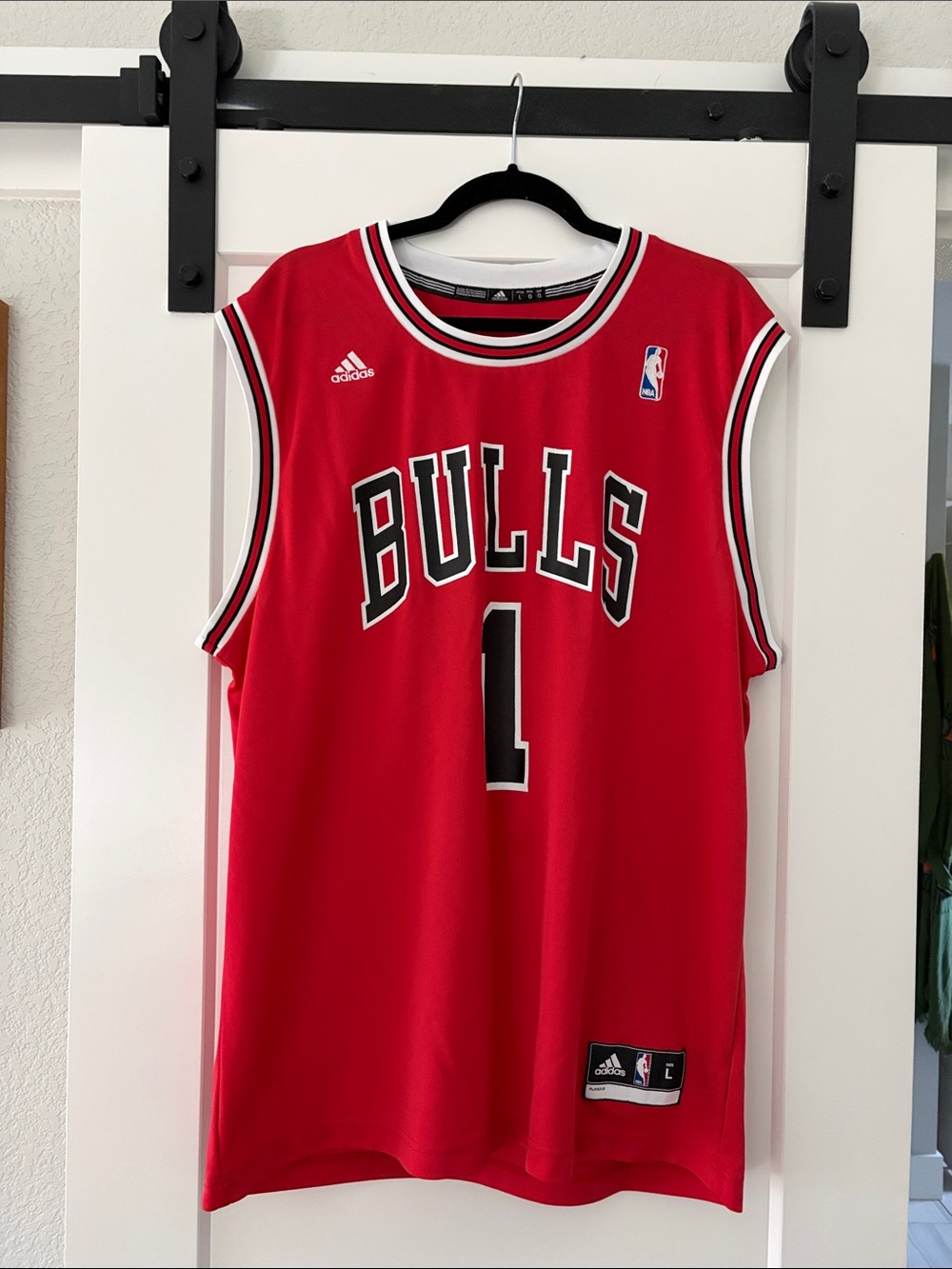 NBA Adidas Chicago Bulls Derick Rose #1 Jersey
